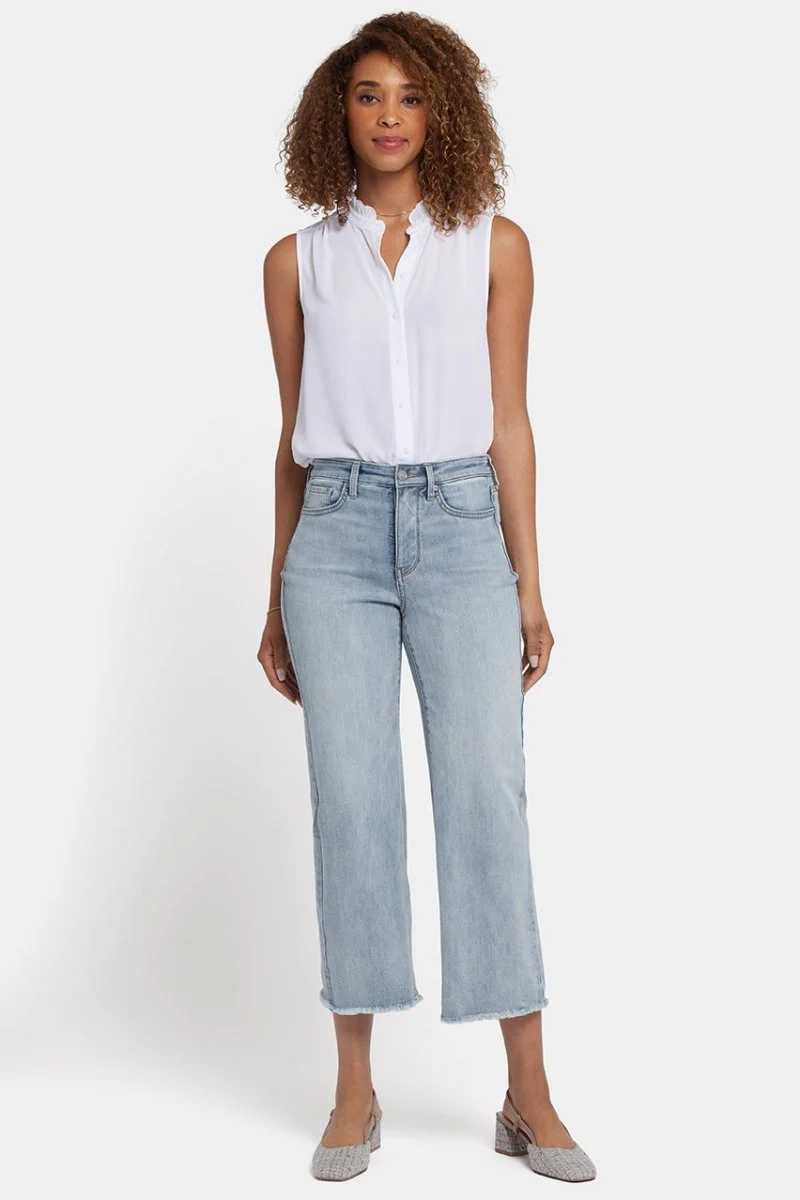 HR Coco Relaxed Wide Leg Crop | Santiago sea