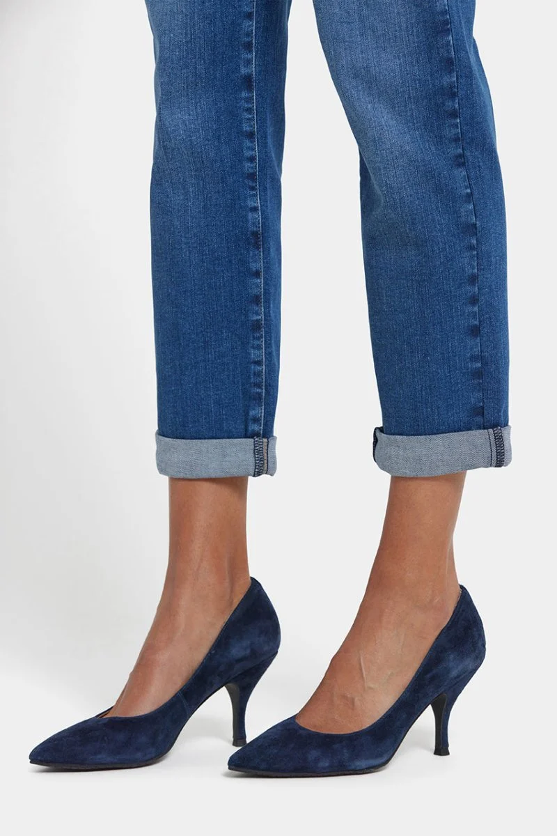 Margot Girlfriend Jeans | Opera Blue