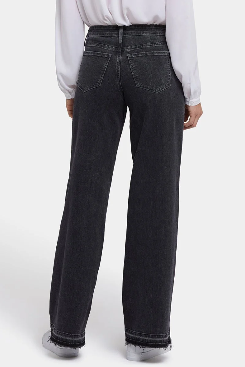 Teresa Wide Leg Jeans | Slate Stone