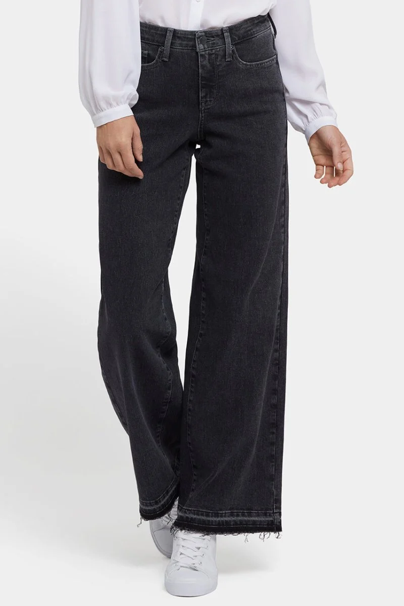 Teresa Wide Leg Jeans | Slate Stone