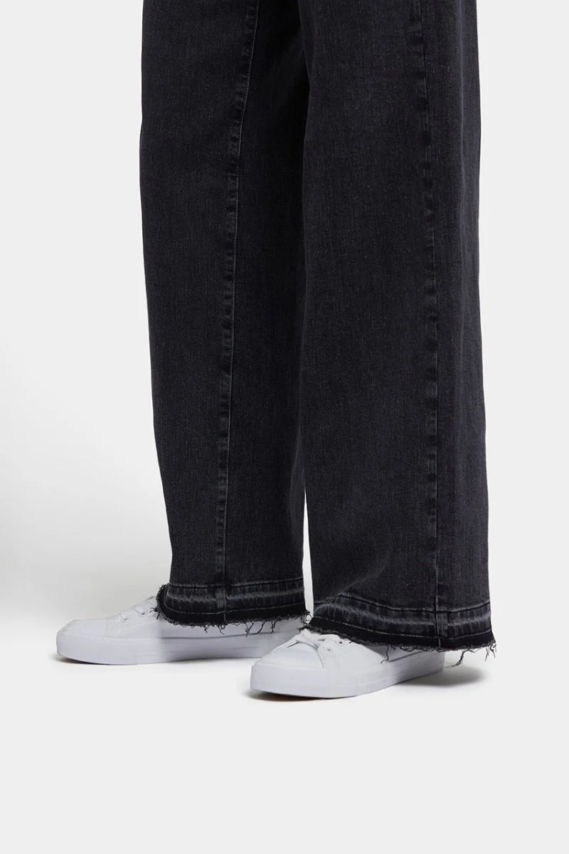 Teresa Wide Leg Jeans | Slate Stone