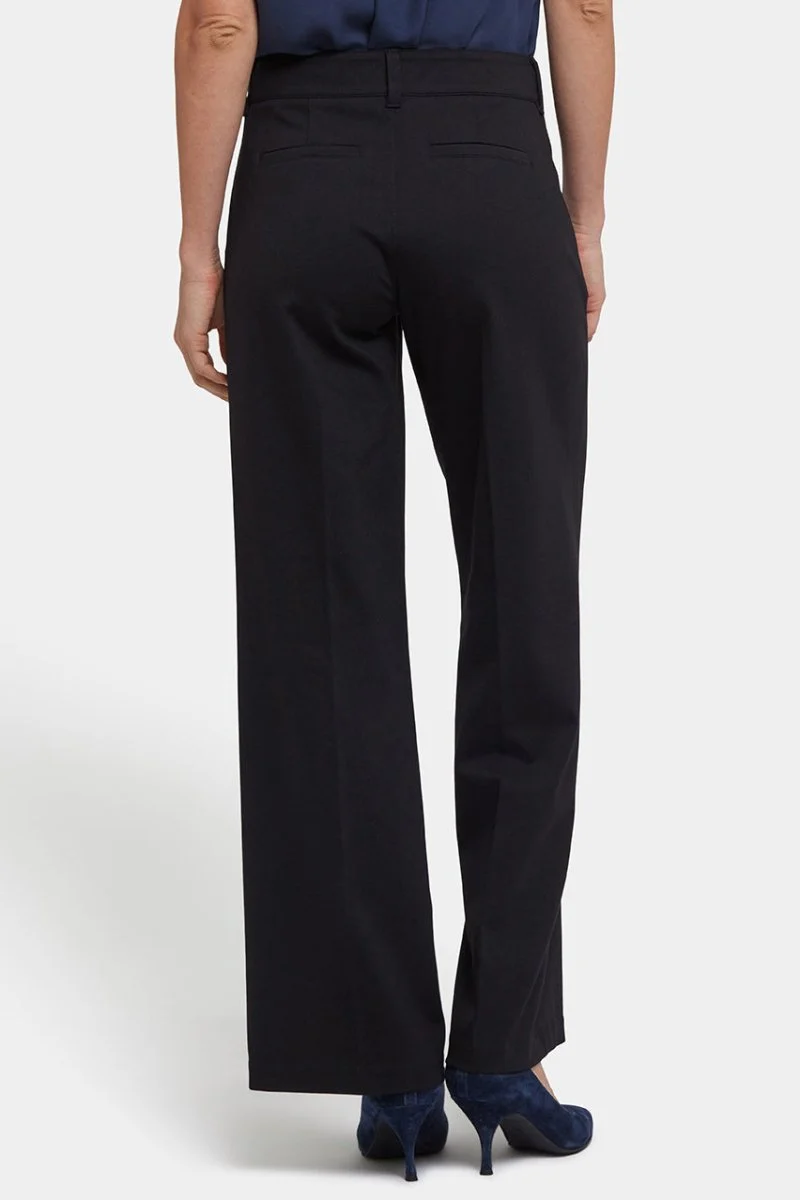 Fiona Hose aus Ponte Knit | Black