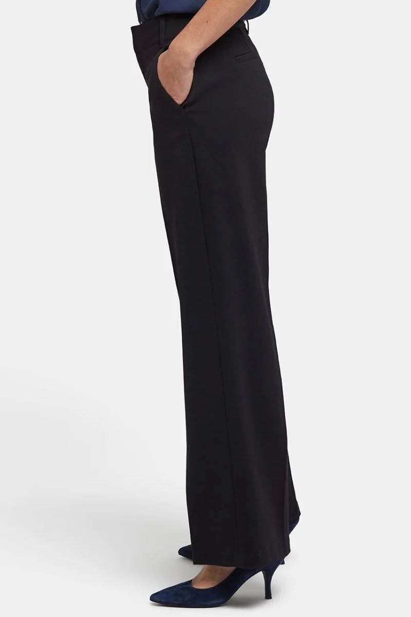 Fiona Hose aus Ponte Knit | Black