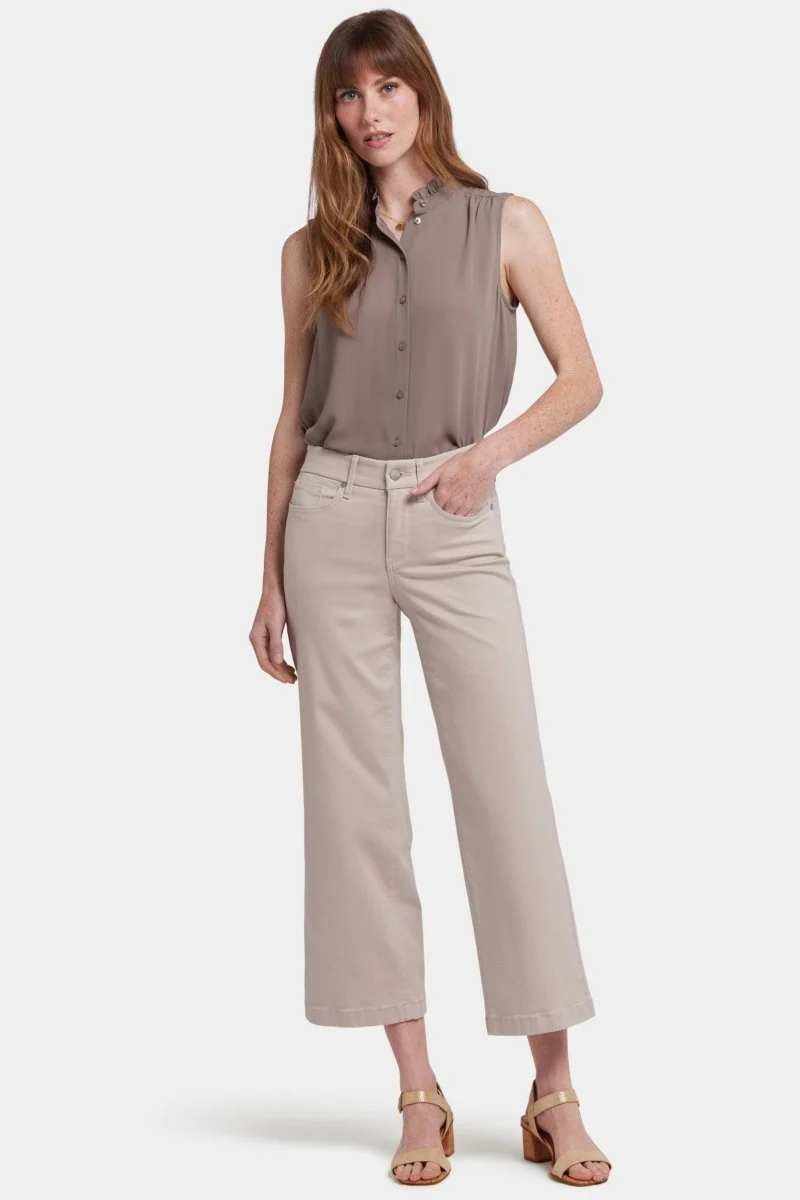Waist-Match™ Teresa Wide Leg Ankle Jeans Übersetzung: Waist-Match™ Teresa Weites Bein Knöc | Feather