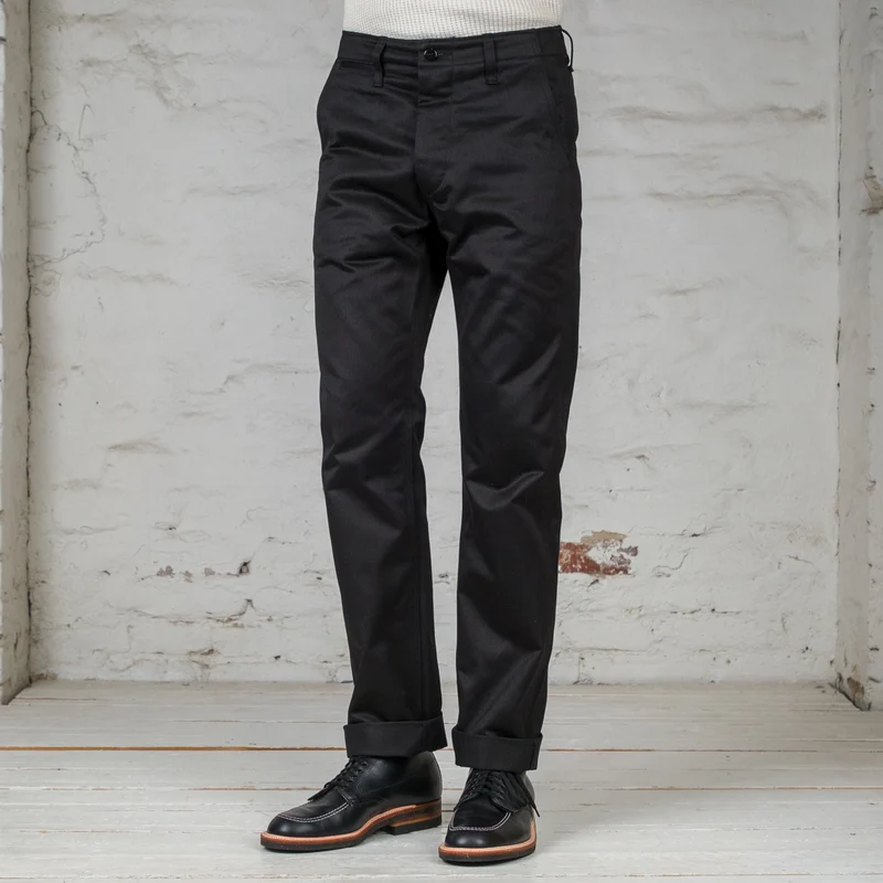 Blue Seal Chino Trousers Schwarz