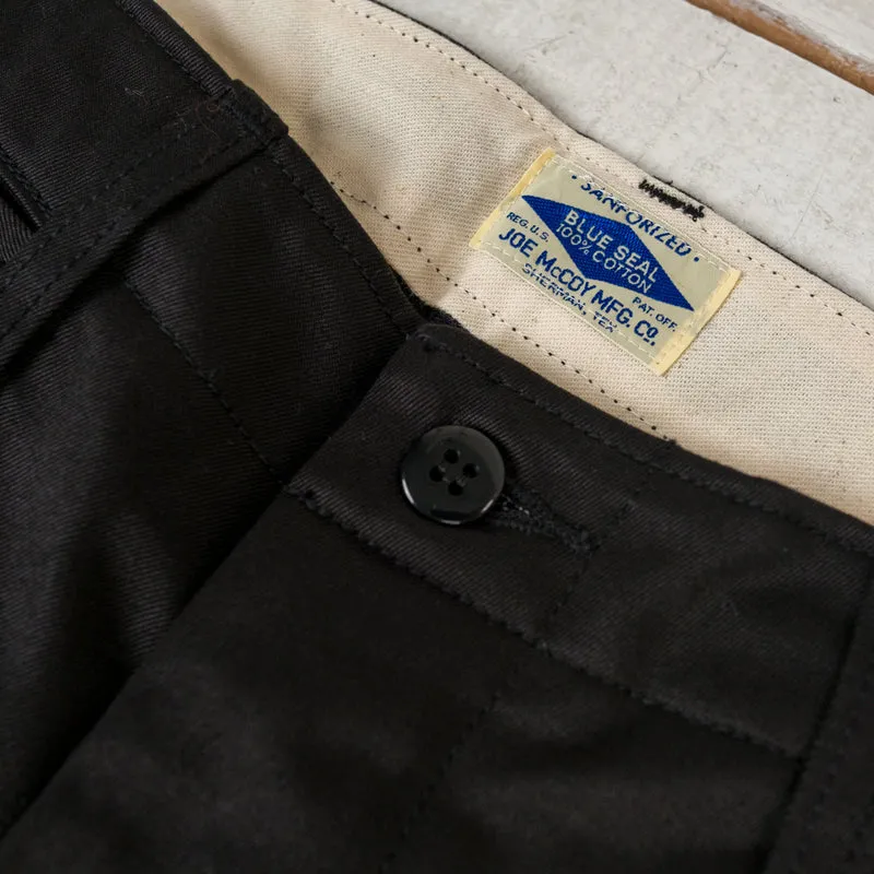 Blue Seal Chino Trousers Schwarz