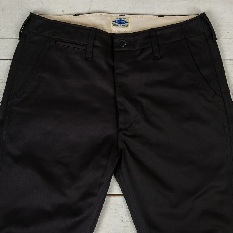 Blue Seal Chino Trousers Schwarz