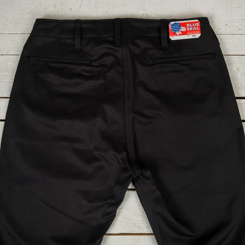 Blue Seal Chino Trousers Schwarz