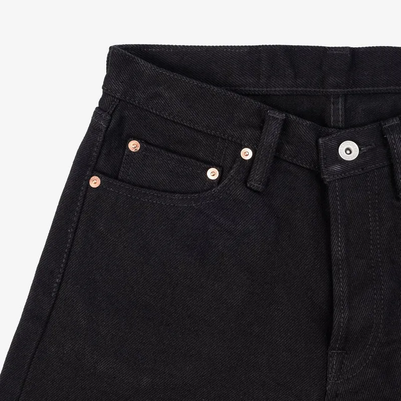 IH-634S-SBG 21oz Straight Cut Jeans Superblack (Fades to Grey)