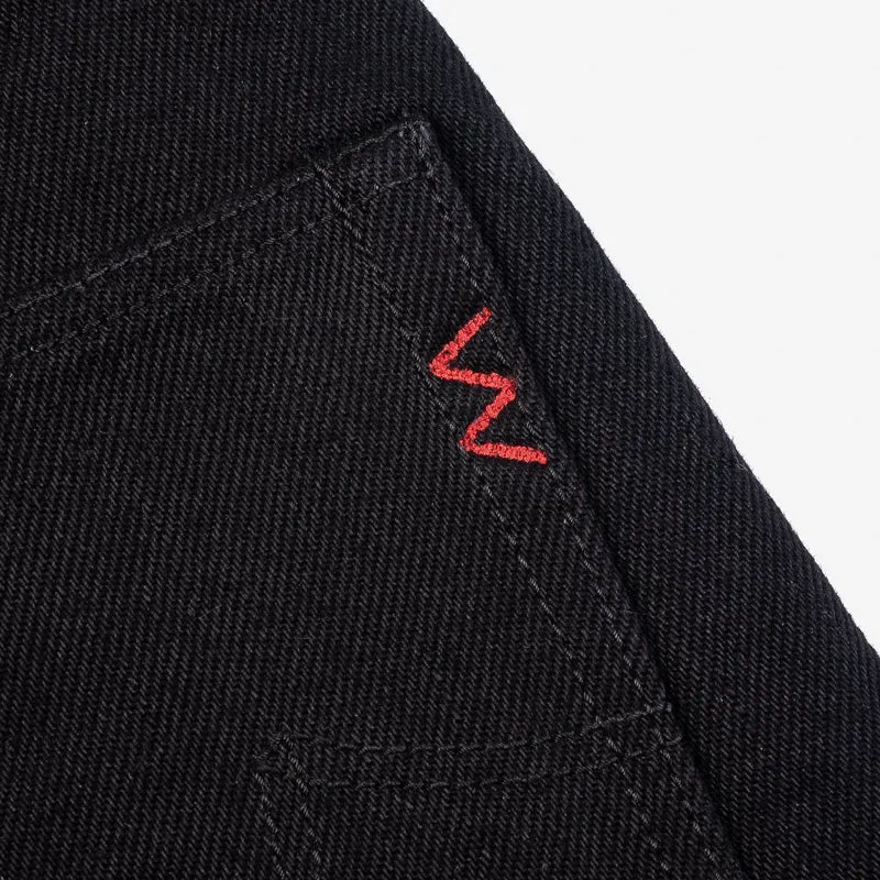 IH-634S-SBG 21oz Straight Cut Jeans Superblack (Fades to Grey)