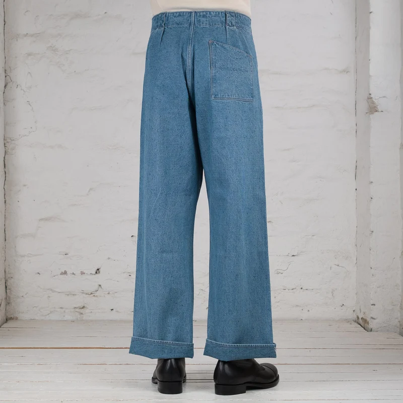 Doric Denim Trousers Donegal Denim Horizon