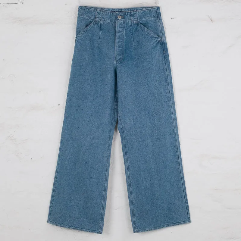 Doric Denim Trousers Donegal Denim Horizon