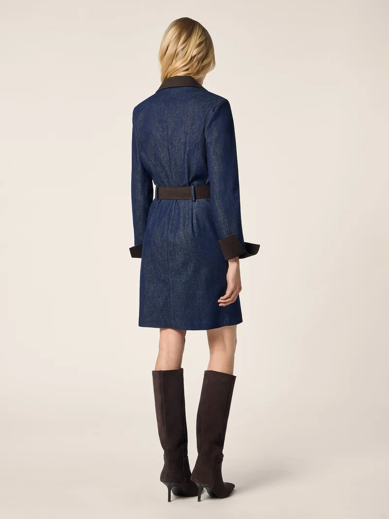 Cotton Denim Dress