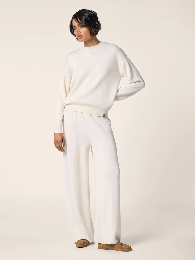 Wool-Silk Pants