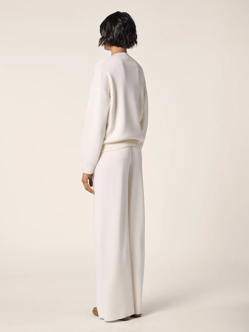 Wool-Silk Pants