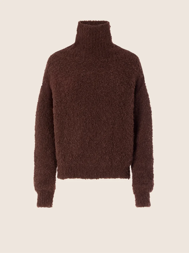 Alpaca Blend Bouclé Sweater