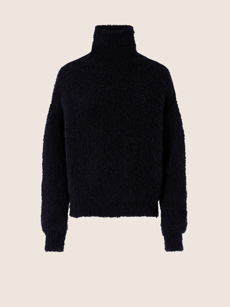 Alpaca Blend Bouclé Sweater