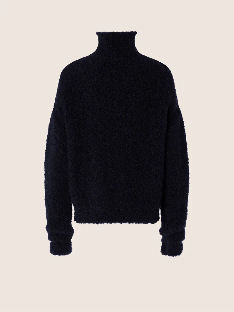 Alpaca Blend Bouclé Sweater
