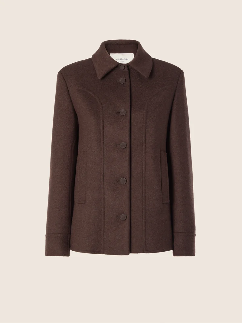 Cashmere-Wool-Silk Double Jacket