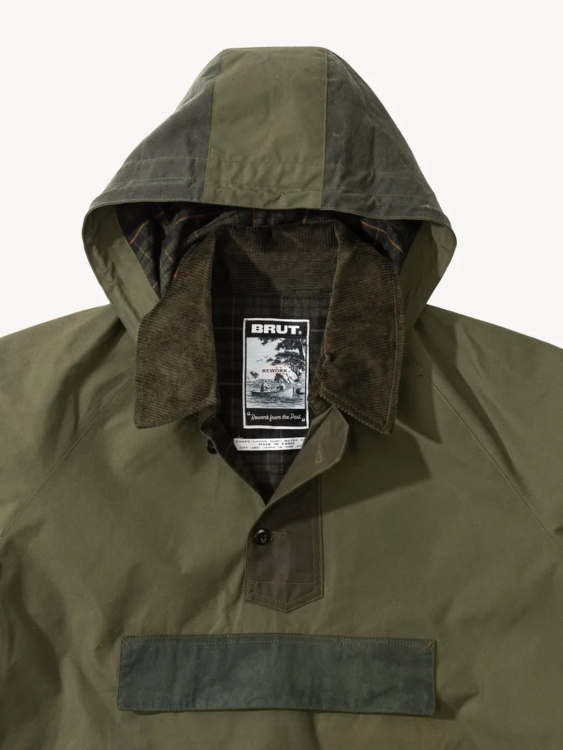 REWORK® POP-OVER WAX JACKET - N° 017