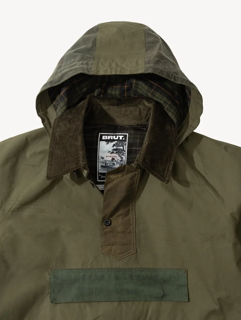 REWORK® POP-OVER WAX JACKET - N° 016