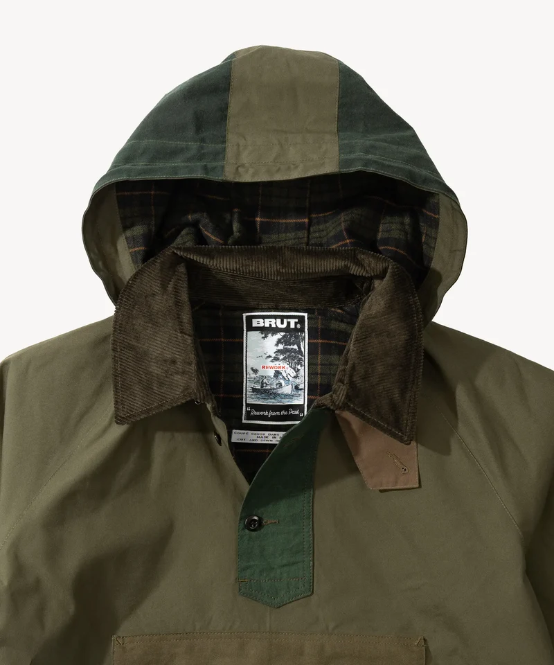 REWORK® POP-OVER WAX JACKET - N° 006