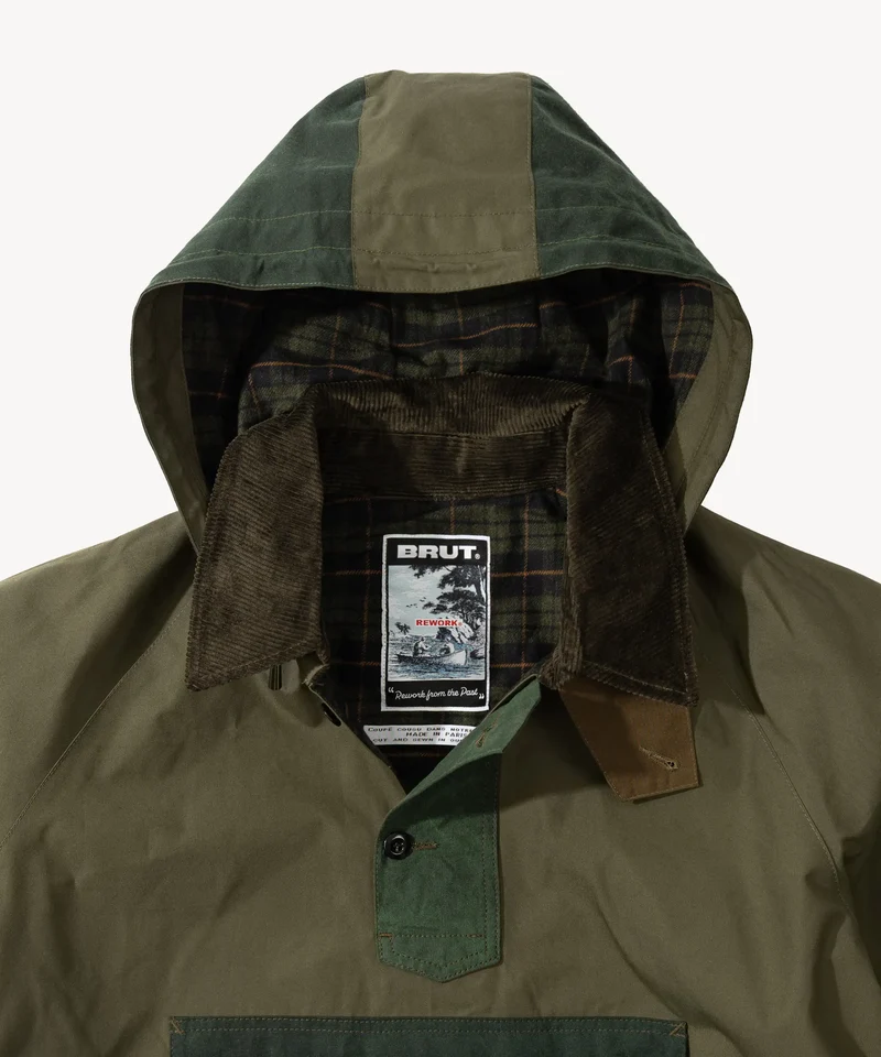 REWORK® POP-OVER WAX JACKET - N° 005