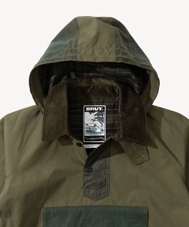 REWORK® POP-OVER WAX JACKET - N° 001