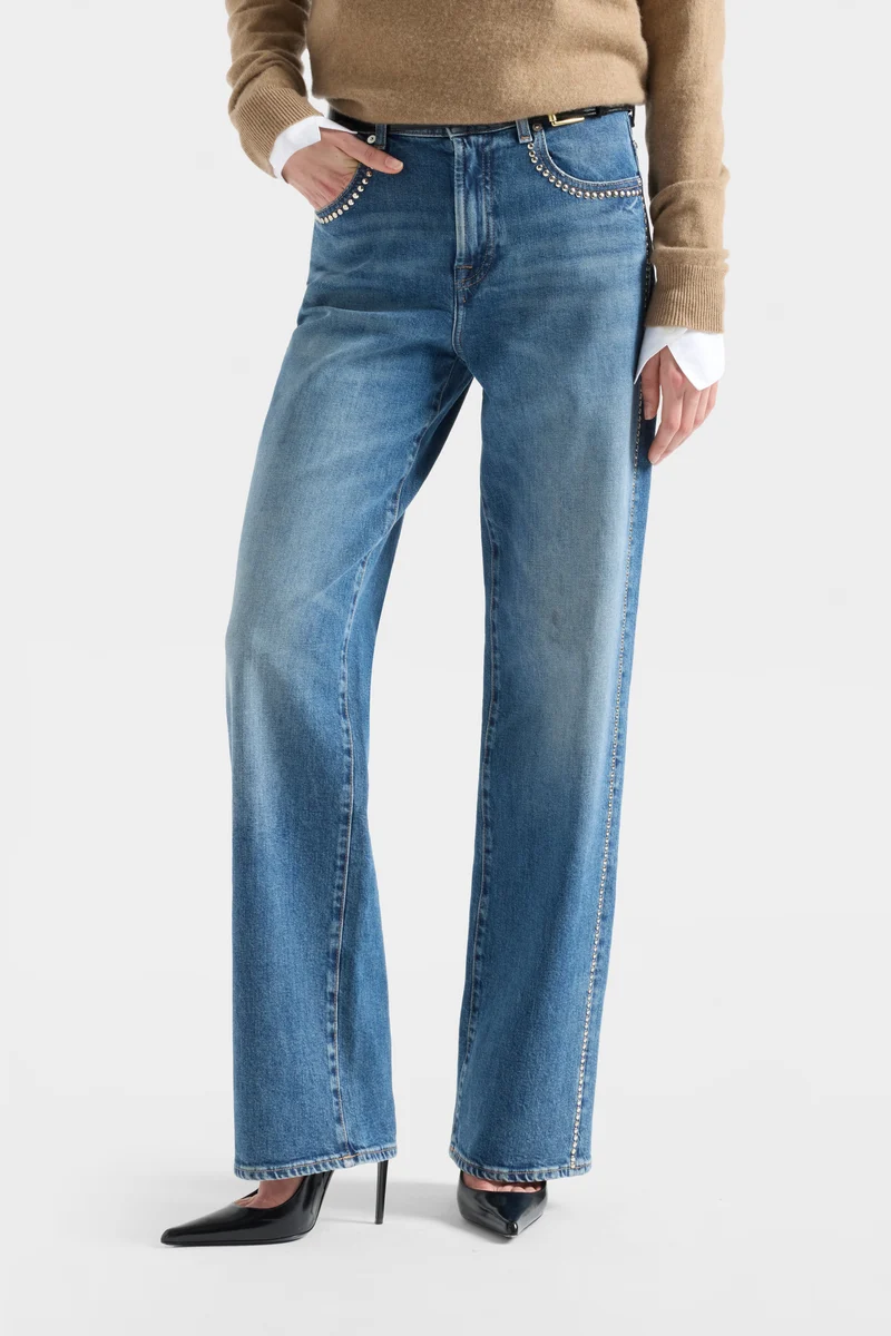 STOVEPIPE STRAIGHT in Denim Avenue