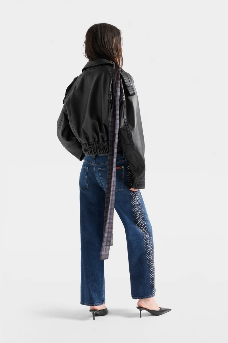 STOVEPIPE STRAIGHT ANKLE in Denim Revolt