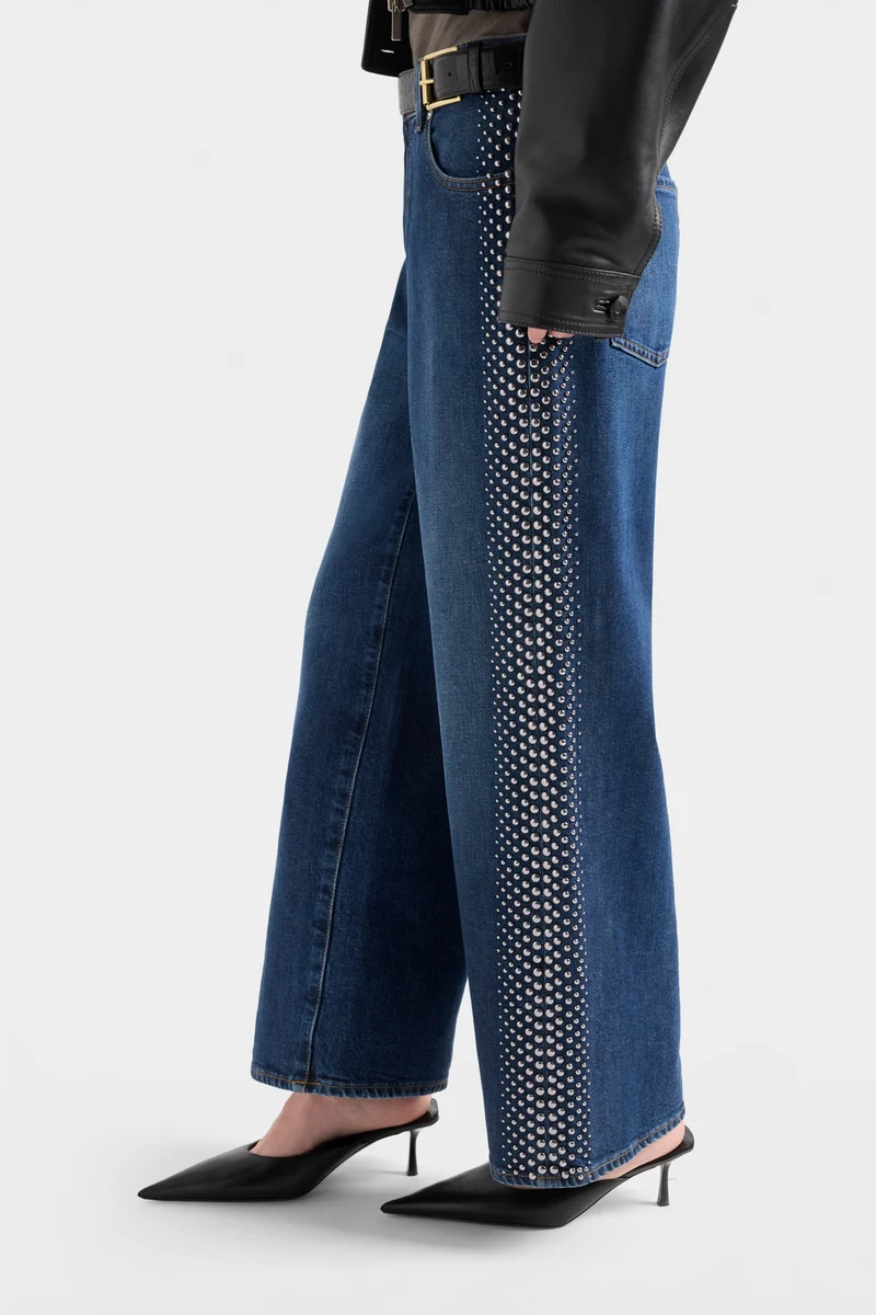 STOVEPIPE STRAIGHT ANKLE in Denim Revolt