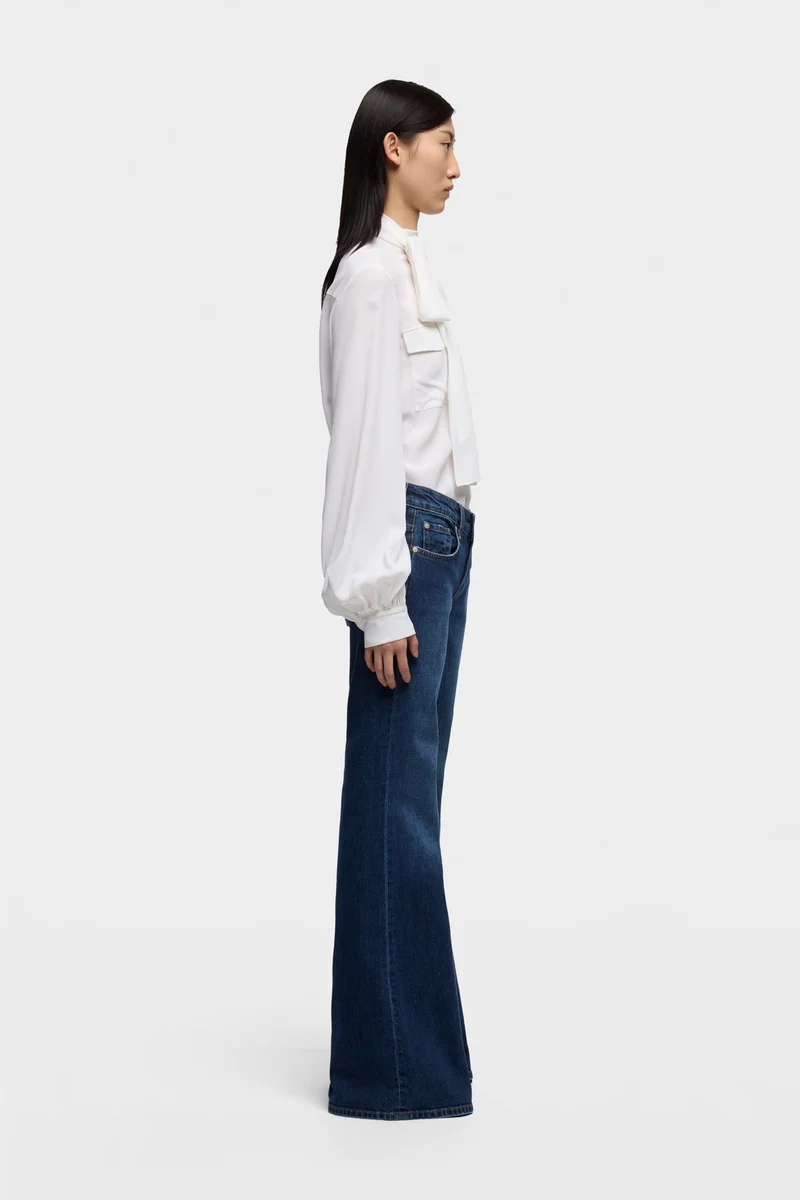 LOW FLARE in Denim Indiglow