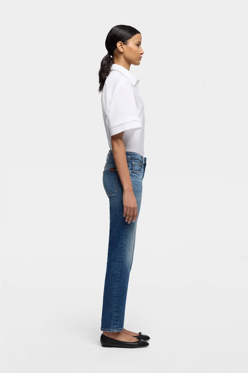 LOW CIGARETTE in Denim Blue Core