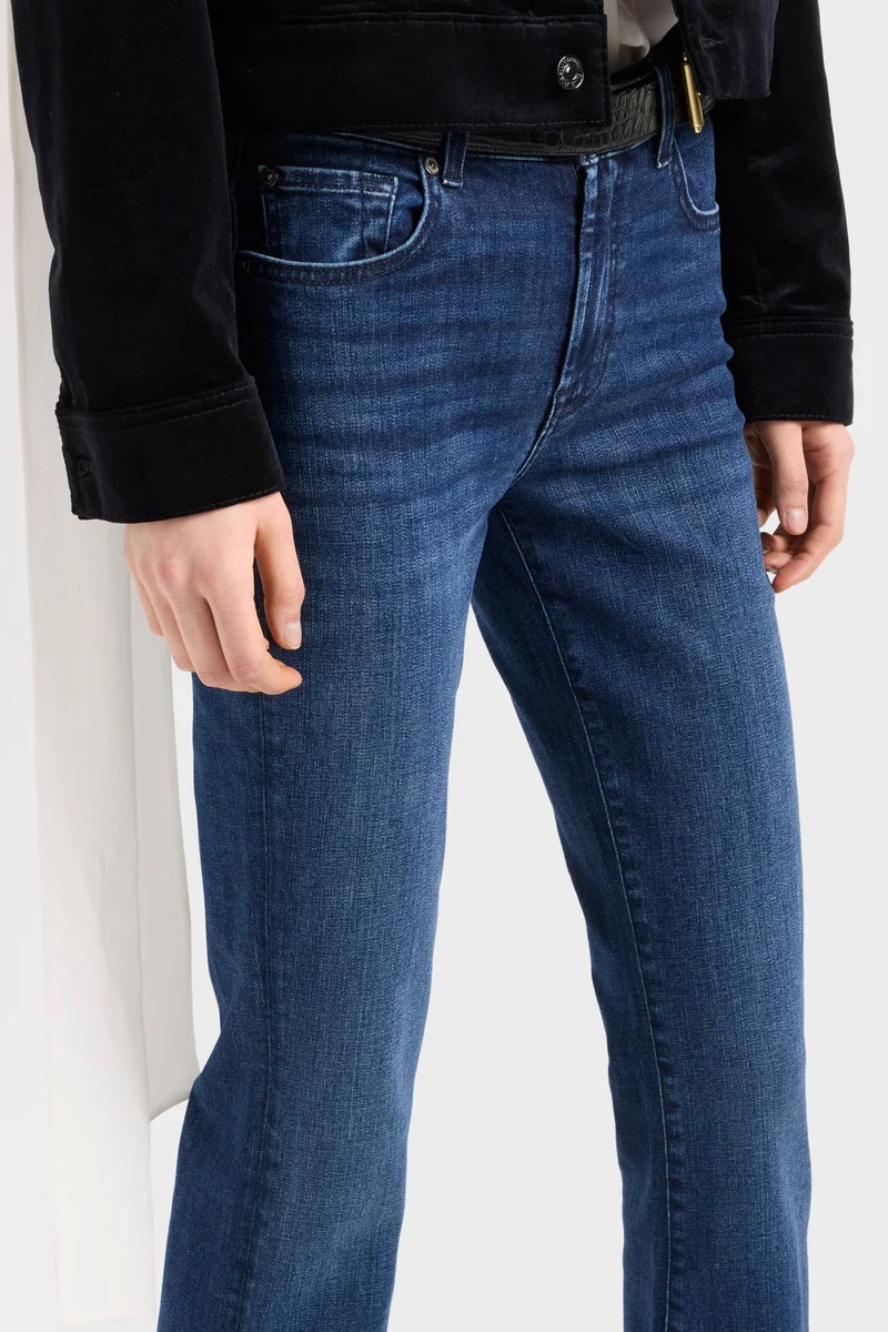 LEGGY BOOTCUT in Slim Illusion Soho Dark