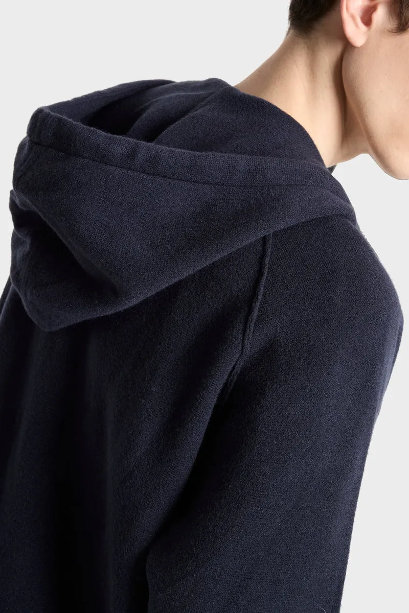 ZIP HOODIE in Midnight