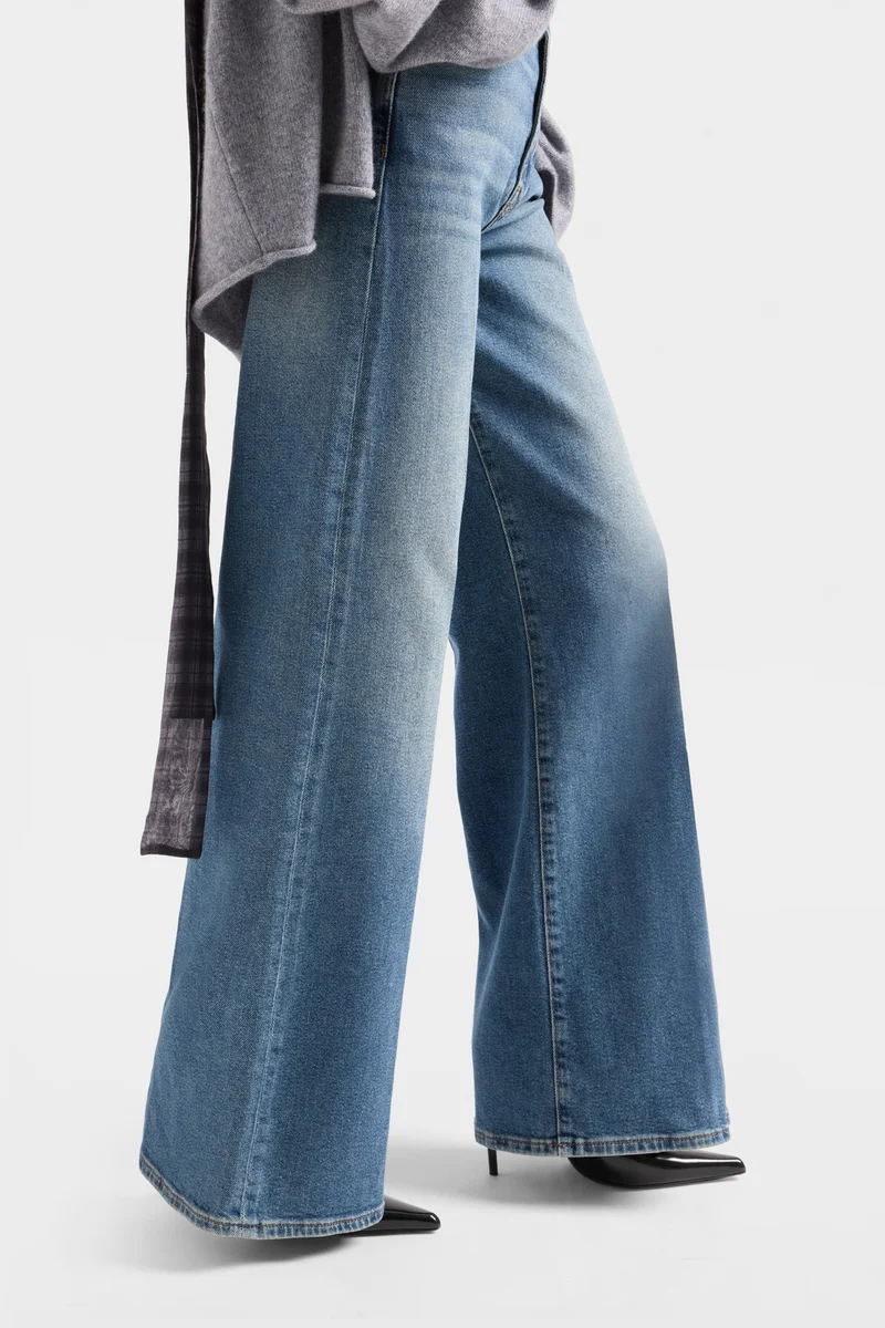 PETITE ULTRA HIGH RISE JO in Luxe Vintage Sea Level