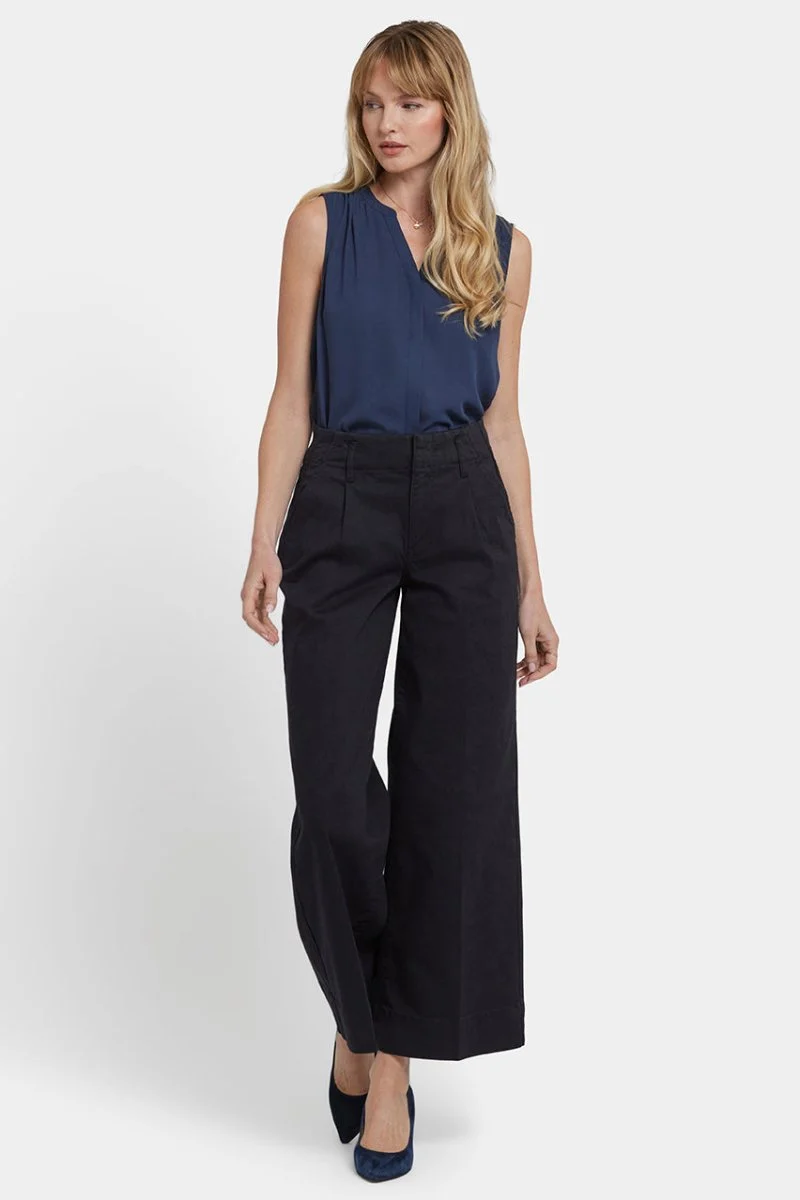 Mona Wide Leg Jeans | Black