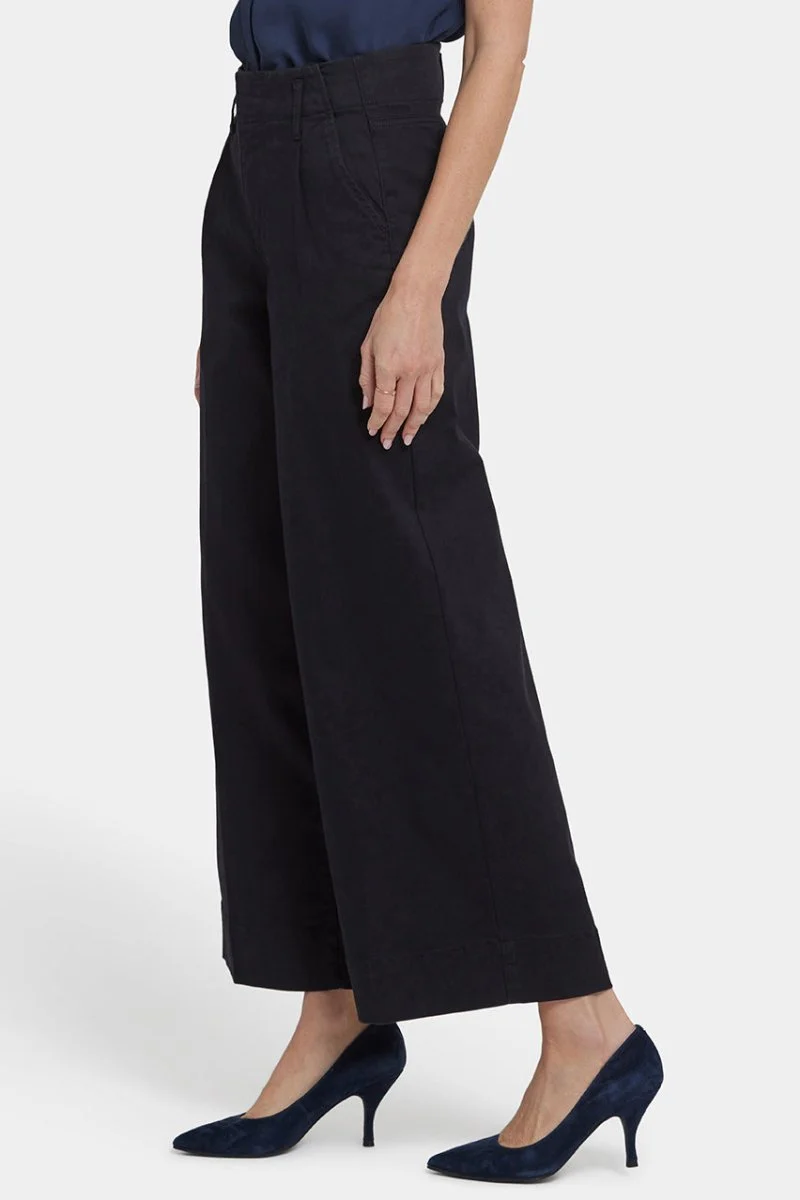 Mona Wide Leg Jeans | Black