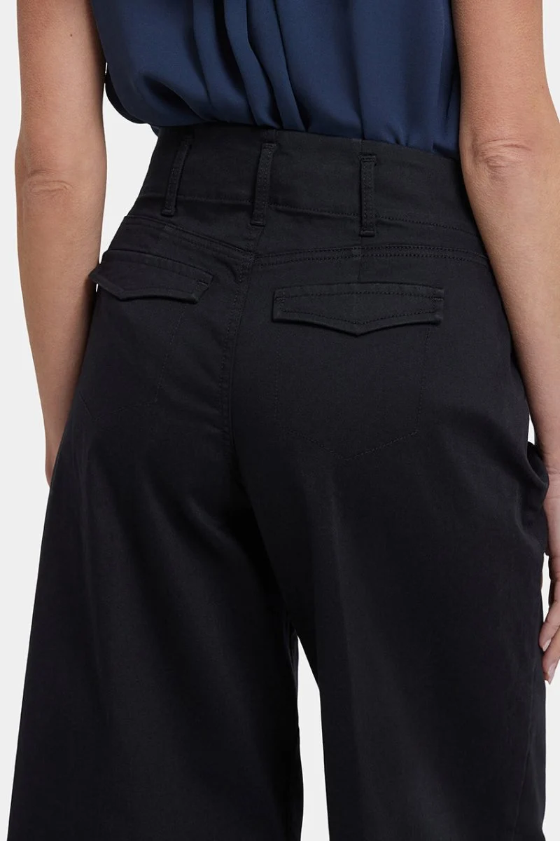 Mona Wide Leg Jeans | Black