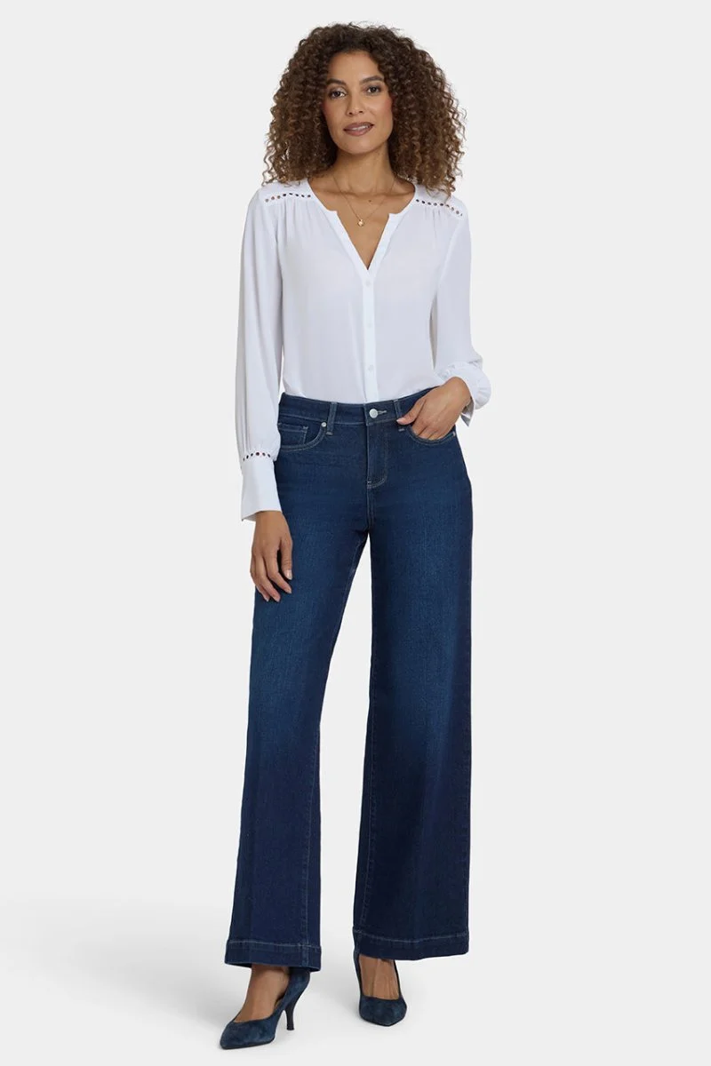 Teresa Wide Leg Jeans | Midnight Breeze