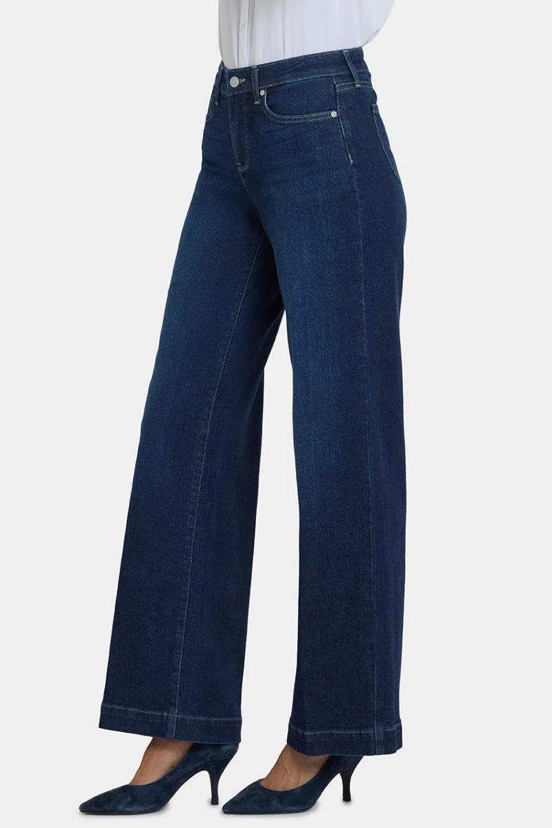 Teresa Wide Leg Jeans | Midnight Breeze
