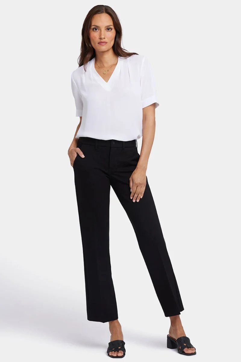 Straight Sculpt-Her™ Trouser | Black