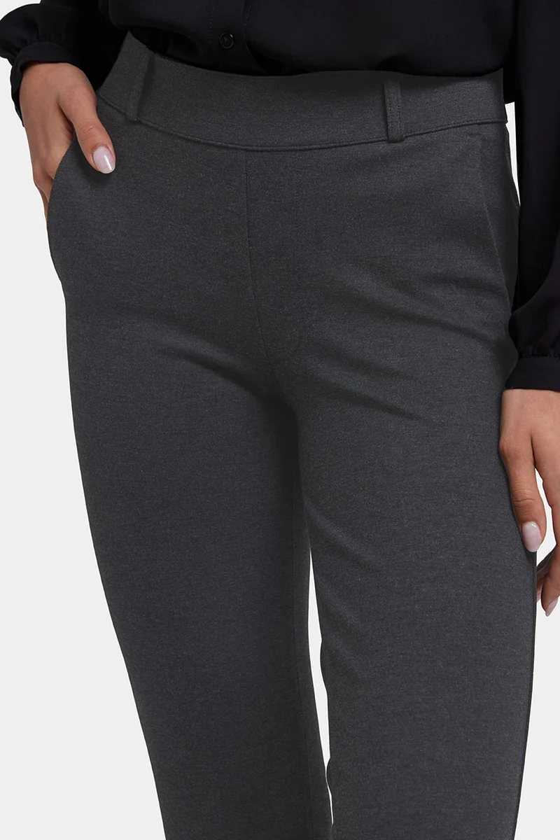 Flare Pull-On Sculpt-Her™ Hose | Charcoal Heather