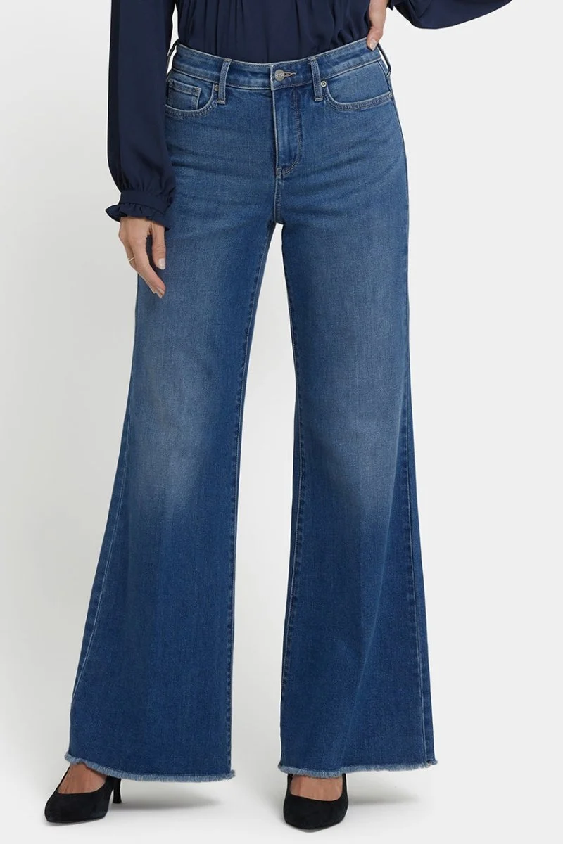 Mia Palazzo Jeans | Romantic Indigo