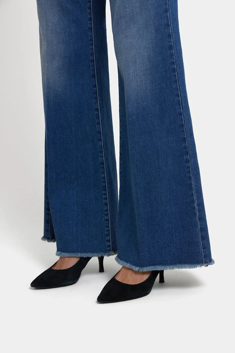 Mia Palazzo Jeans | Romantic Indigo