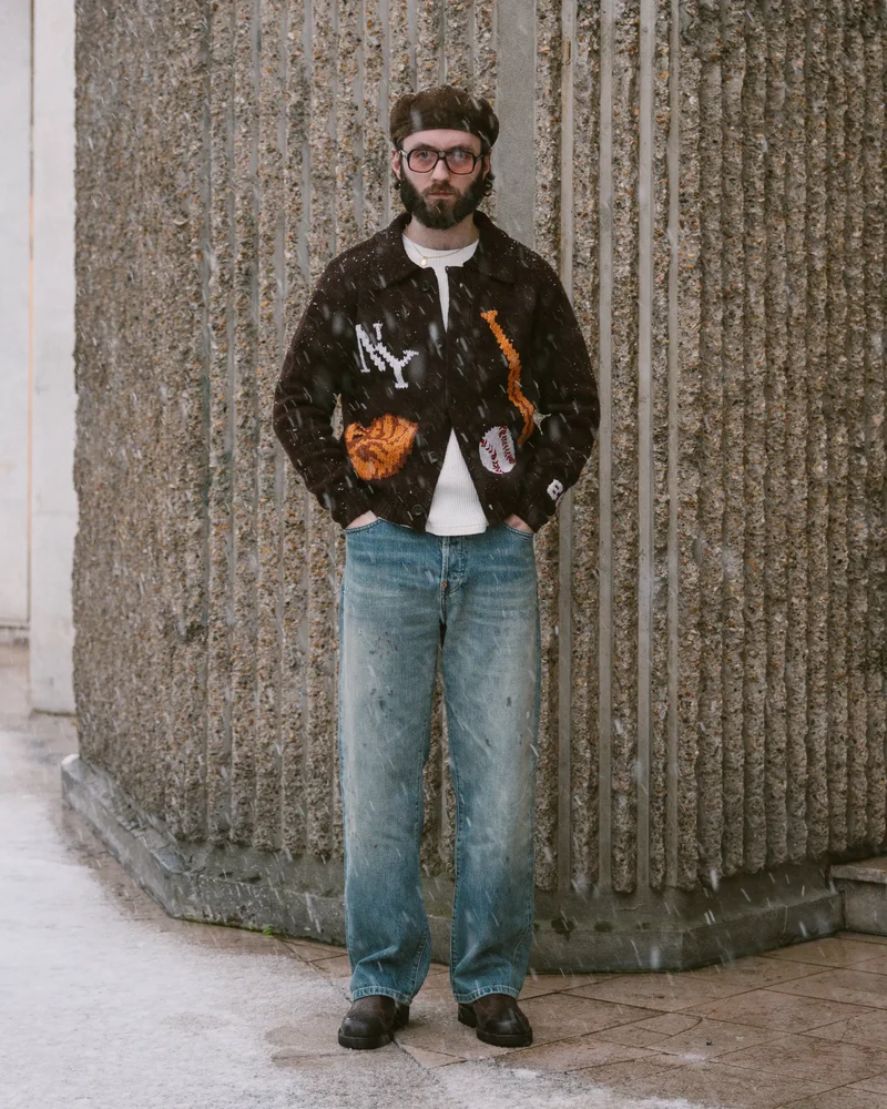 THE BASEBALL CARDIGAN
