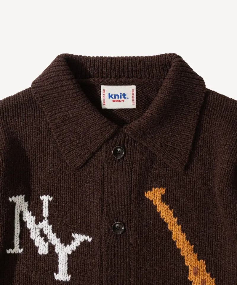 THE BASEBALL CARDIGAN
