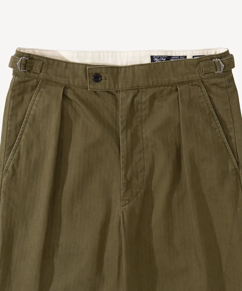 THE ONE PLEAT PANTS