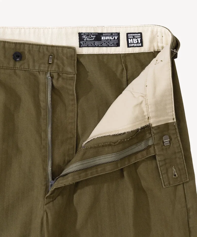 THE ONE PLEAT PANTS