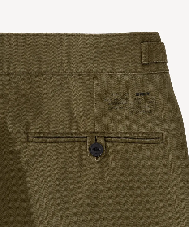 THE ONE PLEAT PANTS